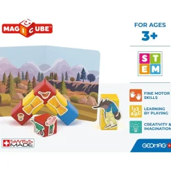 Magicube Story Building Three Little Pigs Recycled 55 Pieces