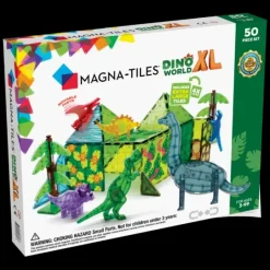 Magna-Tiles Dino World XL 50 Piece Set