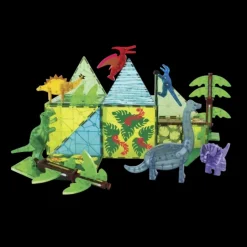 Magna-Tiles Dino World XL 50 Piece Set