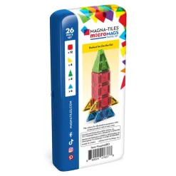 Magna-Tiles microMAGS 26 Piece Travel Set