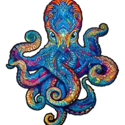Magnetic Octopus Wooden Puzzle