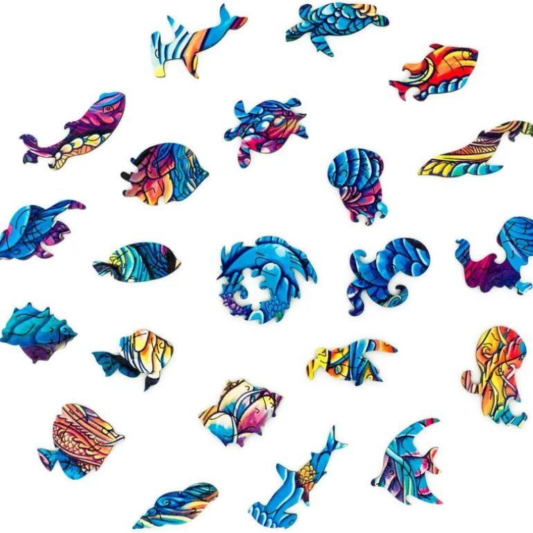 Magnetic Octopus Wooden Puzzle