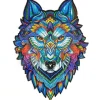 Majestic Wolf Wooden Puzzle