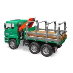 MAN TGA Timber Truck with Loading Crane with 3 Logs