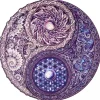 Mandala - Overaching Opposites Wooden Jigsaw Puzzle