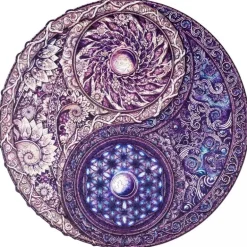 Mandala - Overaching Opposites Wooden Jigsaw Puzzle