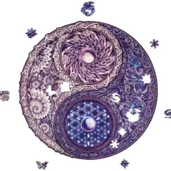 Mandala - Overaching Opposites Wooden Jigsaw Puzzle