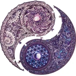 Mandala - Overaching Opposites Wooden Jigsaw Puzzle