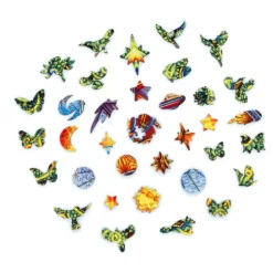 Mandala - Tree of Life Wooden Jigsaw Puzzle