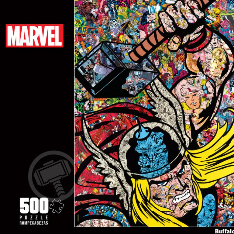 Marvel: Thor Collage - 500 Piece Puzzle