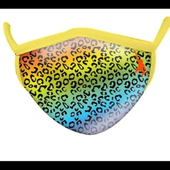 Mask Adult Size Rainbow Cheetah Wild Smiles