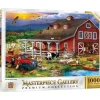 MasterPiece Gallery - The Barnyard Crowd - 1000 Piece Puzzle