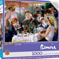 Masterpieces of Art - Luncheon of the Boating Party - 1000 Piece Puzzle
