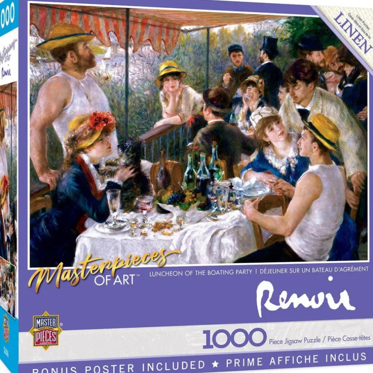 Masterpieces of Art - Luncheon of the Boating Party - 1000 Piece Puzzle