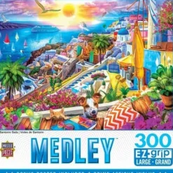 Medley - Santorini Sails - 300 Piece EzGrip Puzzle