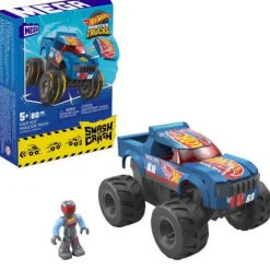 MEGA - Hot Wheels Smash & Crash Race Ace Monster Truck