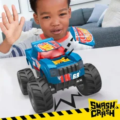 MEGA - Hot Wheels Smash & Crash Race Ace Monster Truck
