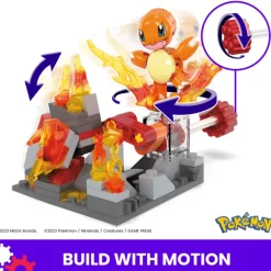 Mega Construx Pokemon - Charmander's Fire-Type Spin