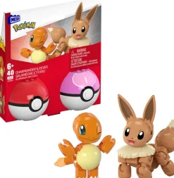 Mega Construx Pokémon Charmander & Eevee