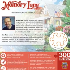 Memory Lane - Lakeside Memories - 300 Piece EzGrip Puzzle