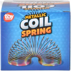 3" Metallic Rainbow Coil Spring
