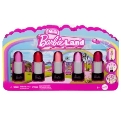Mini Barbieland - 5-Pack Fashionista Dolls in Lipstick Tubes