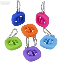1.75" Mini Snapperz Fidget Toy Keychain Assorted Colors