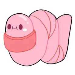 Mini Squishable - Worm - 14