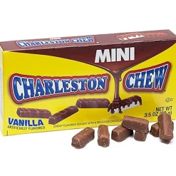 Mini Vanilla Charleston Chew Candy Bars 3.5-oz. Theater Box