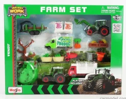 1:64 3" Mini Work Machines Tractors & Farm Gift Set