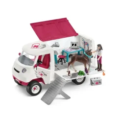 Mobile Vet w/ Hanoverian foal