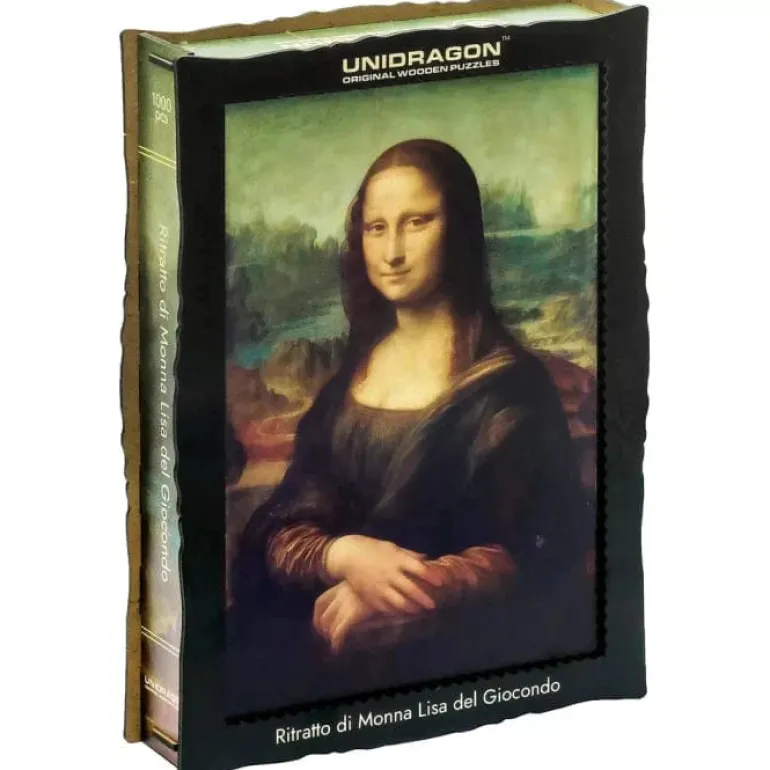 Mona Lisa Wooden Puzzle - 1,000 Pieces