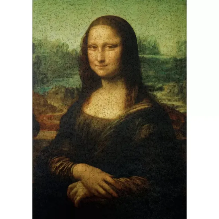 Mona Lisa Wooden Puzzle - 1,000 Pieces