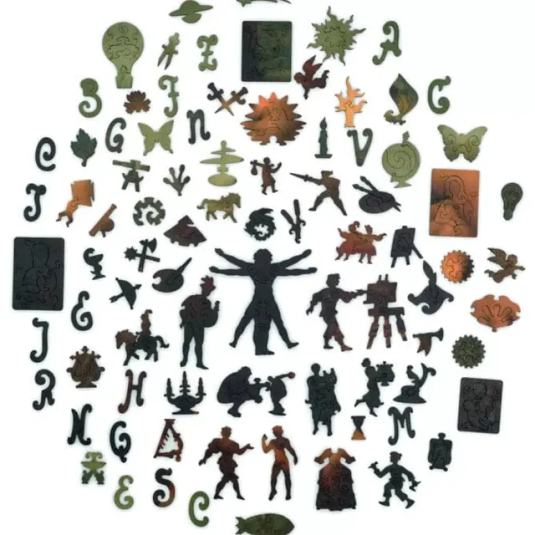 Mona Lisa Wooden Puzzle - 1,000 Pieces