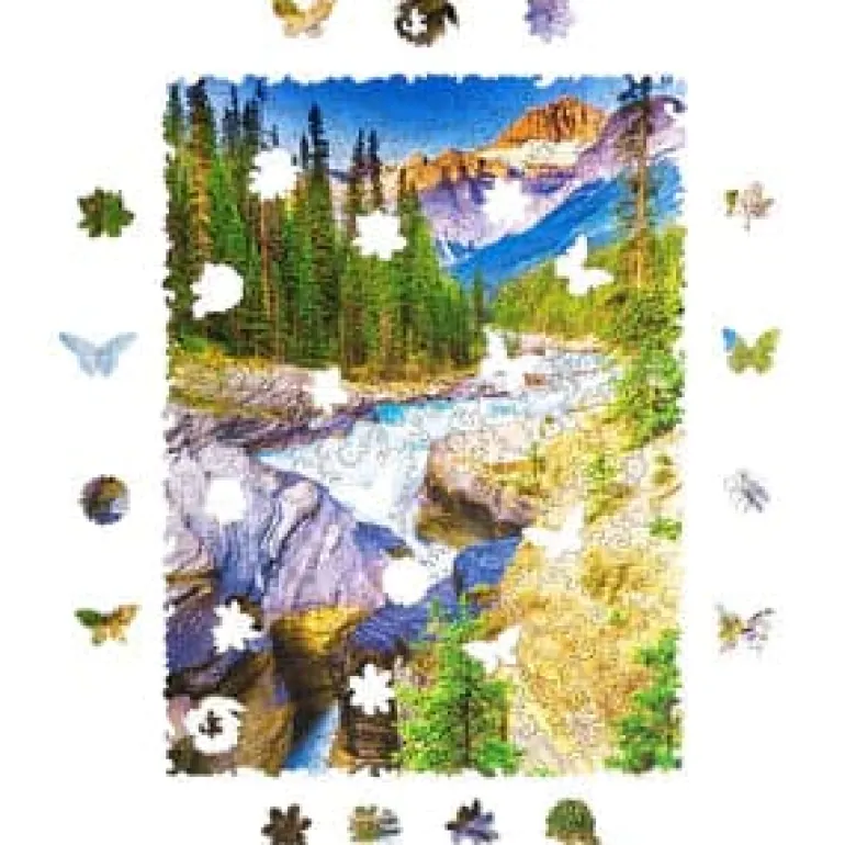 Mountain Creek Wooden Jigsaw Puzzle