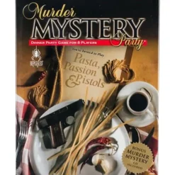 Murder Mystery Party Game - Pasta, Passion & Pistols