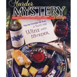 Murder Mystery Party Game - A Taste for Wine and Murder