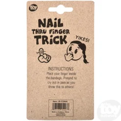 Nail Through Finger Trick