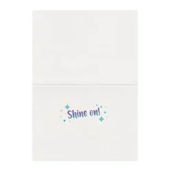 Narwhal Foil Birthday Card