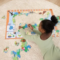 National Parks U.S.A. Map Floor Puzzle – 45 Piece