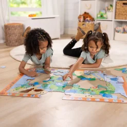 National Parks U.S.A. Map Floor Puzzle – 45 Piece