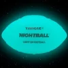 Nightball Glow in the Dark Light Up Football Blue