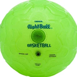 Nightball Glow in the Dark Light Up Basketball Green