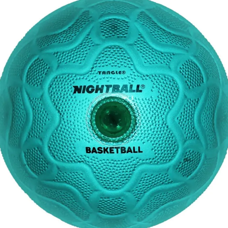 Nightball Glow in the Dark Light Up Basketball Teal