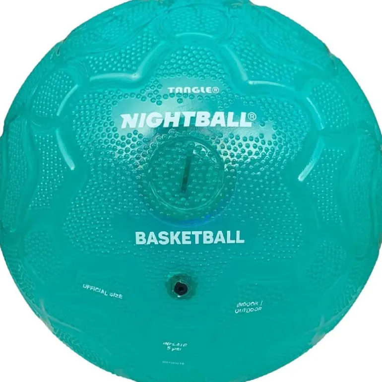 Nightball Glow in the Dark Light Up Basketball Teal
