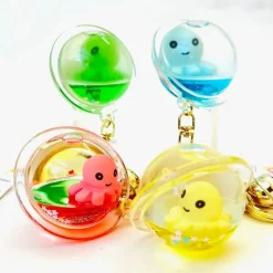 Octopus Floaty Key Charms