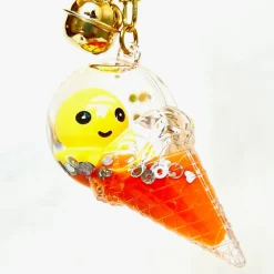 Octopus Ice Cream Floaty Key Charm