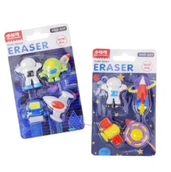 Outer Space Series Mini Erasers Card