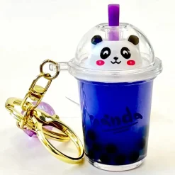 Panda Boba Tea Floaty Key Charm