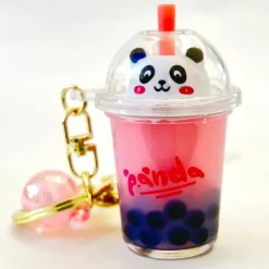 Panda Boba Tea Floaty Key Charm